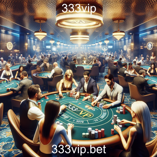 A Ascensão das Mesas de Jogos no 333vip: Entretenimento e Estratégia